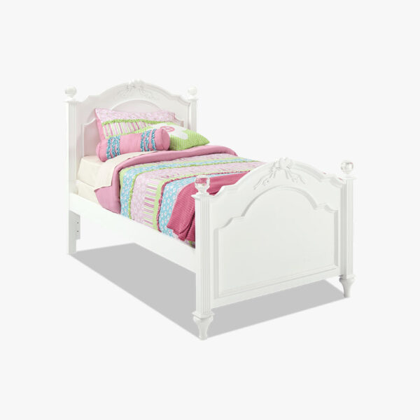 Upholstered Panel Bed - Image 4