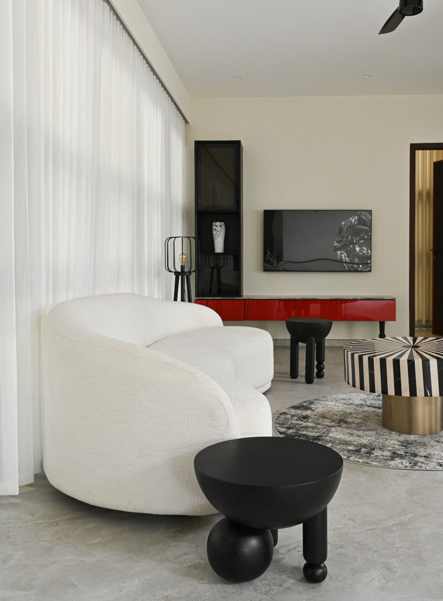 Orbix Solid Ash Accent Table - Image 4