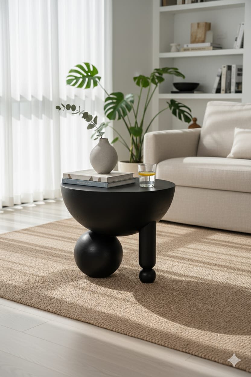 Orbix Solid Ash Accent Table - Image 3